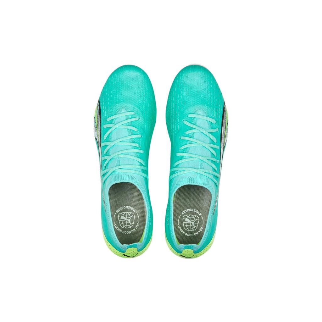 Puma Ультра-легкие удобные футбольные бутсы AG FG для искусственной травы женские футбольные бутсы мятно-зеленые 107215-03