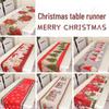 Hong Kong Love Cross-Border Christmas Table Flag: Creative Restaurant Print Tablecloth for Holiday Décor