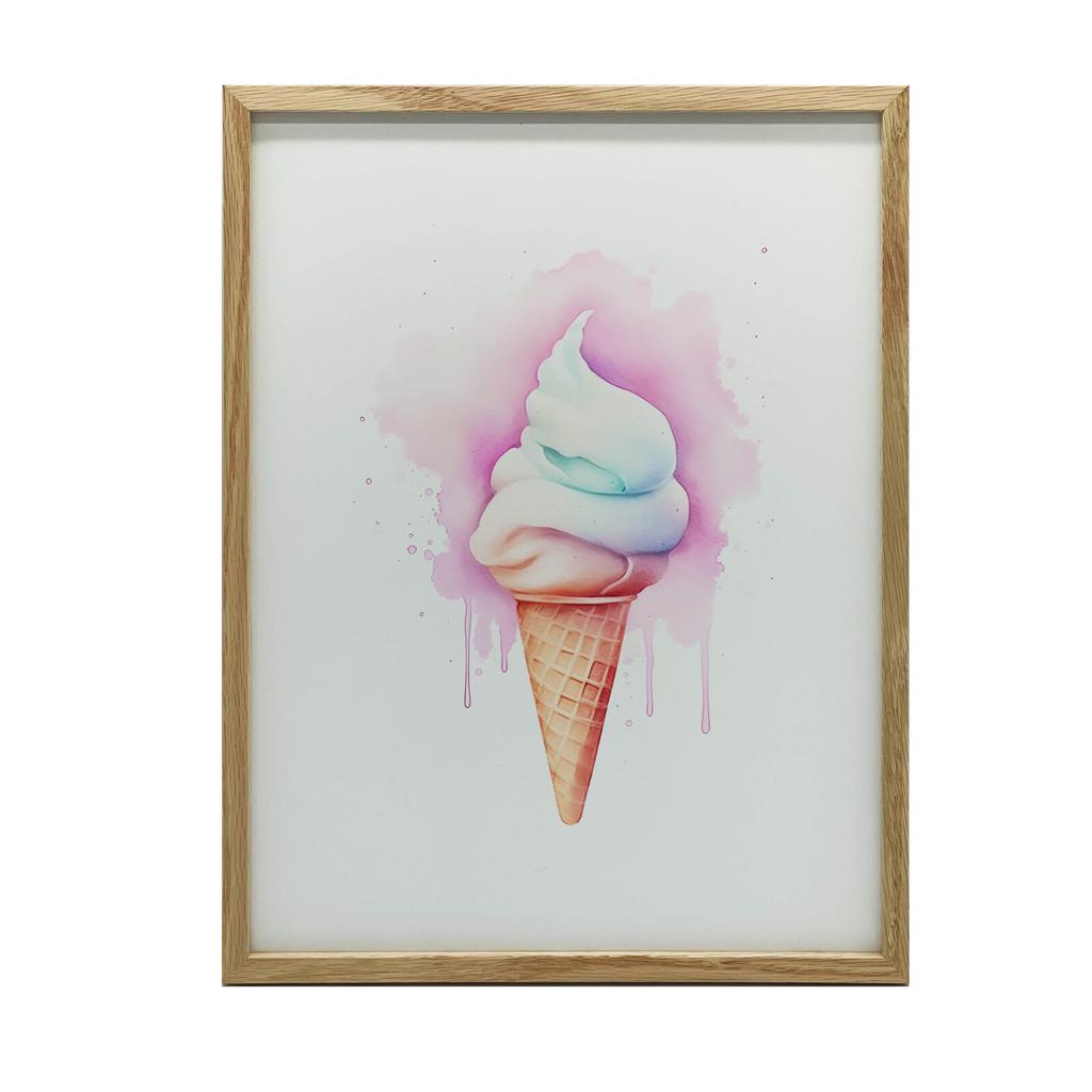 Tęczowe Lody Tęczowe Lody, 70X100 Cm, Bez Ramy, Papier Matowy 230 Gsm