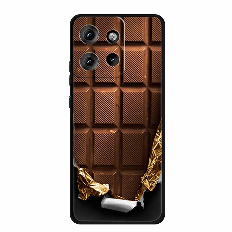 Чехол для Motorola Edge 50 Neo Животные Мягкий Силикон ТПУ Чехлы для Телефона Задняя Крышка Для Motorola Moto S50 5G Волк Защитник Новый Чехол