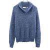 Indigo-style Low Gauge Long Sleeve Shawl Collar Sweater XS Knit Men's Used