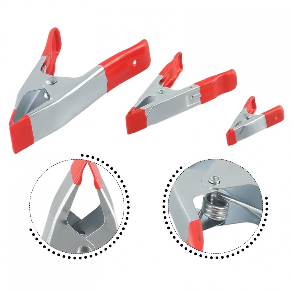 A-Shaped Clip 2/4/6\" Spring Clamp Heavy Duty Metal