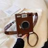 Camera Box Shaped Shoulder Tote Bag Top Handle Purse Crossbody Handbag for Women Girls