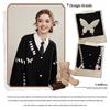 unifree Celebrity Style Tie-Front Knit Cardigan
