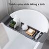 Multifunction Bathroom Accessories Sturdy Strong Load Bearing Water Proof Bathtub Shelf Bathtub Tray
