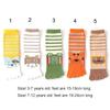 Sweat-absorbing Five-finger Socks Children's Cotton Socks Comfortable Long Tube Socks