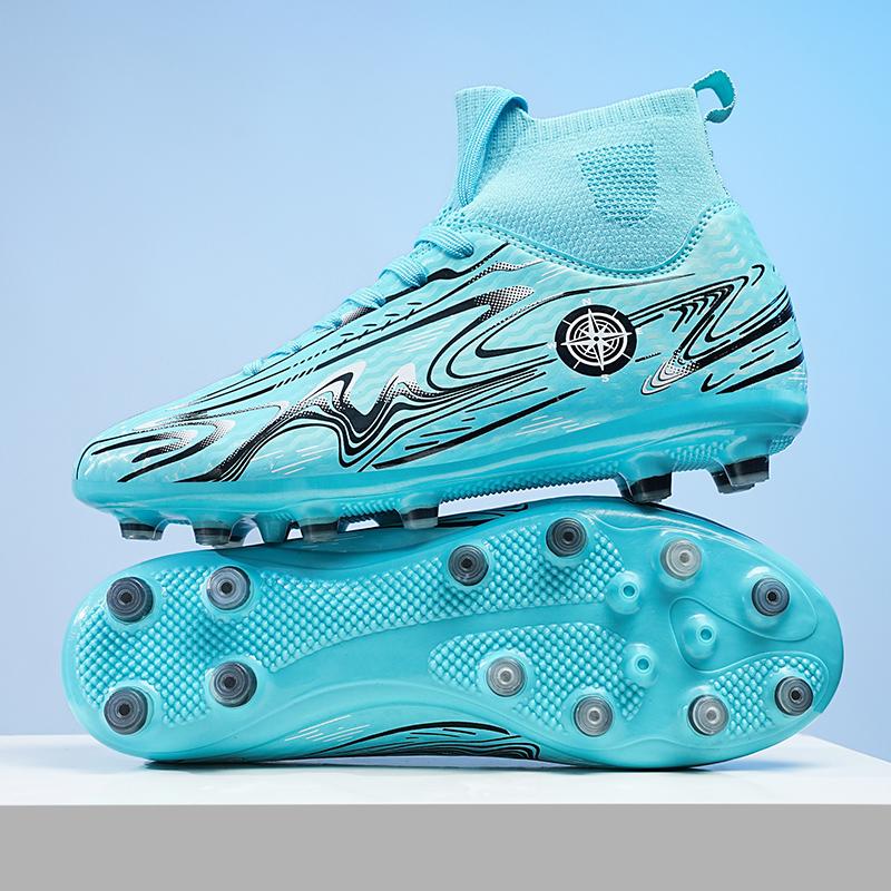 2024 Мужские футбольные бутсы большого размера Сверхлегкие футбольные бутсы для мальчиков Кроссовки Нескользящие футбольные бутсы AG/TF Ботильоны унисекс