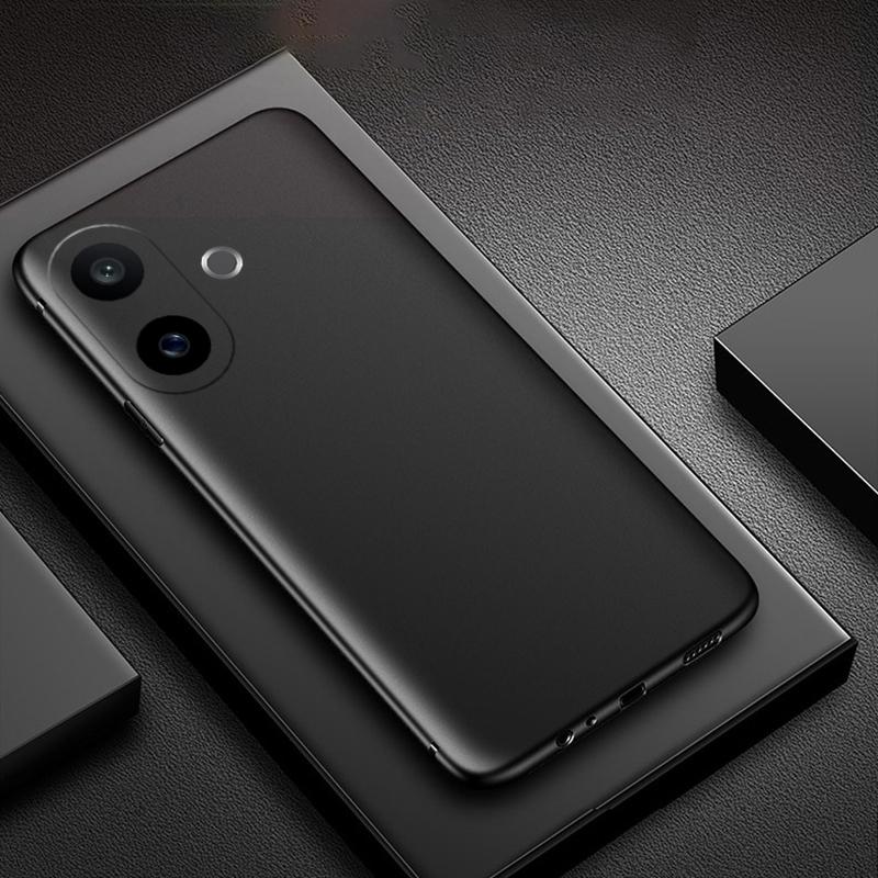 Чехол для Vivo V60 Lite Ультратонкий Гель-Силикон Гладкий Силикон Защита от Отпечатков Пальцев для Корпуса Телефона Vivo V60 Lite