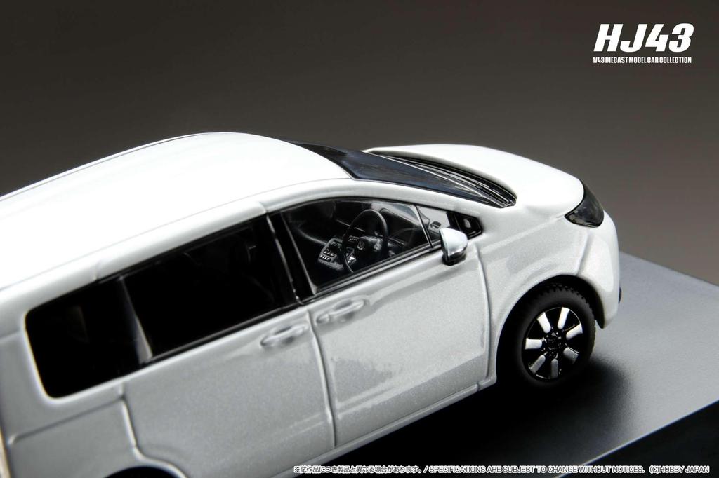 HJ43 Honda Freed Platinum White Pearl Finished Product 1/43