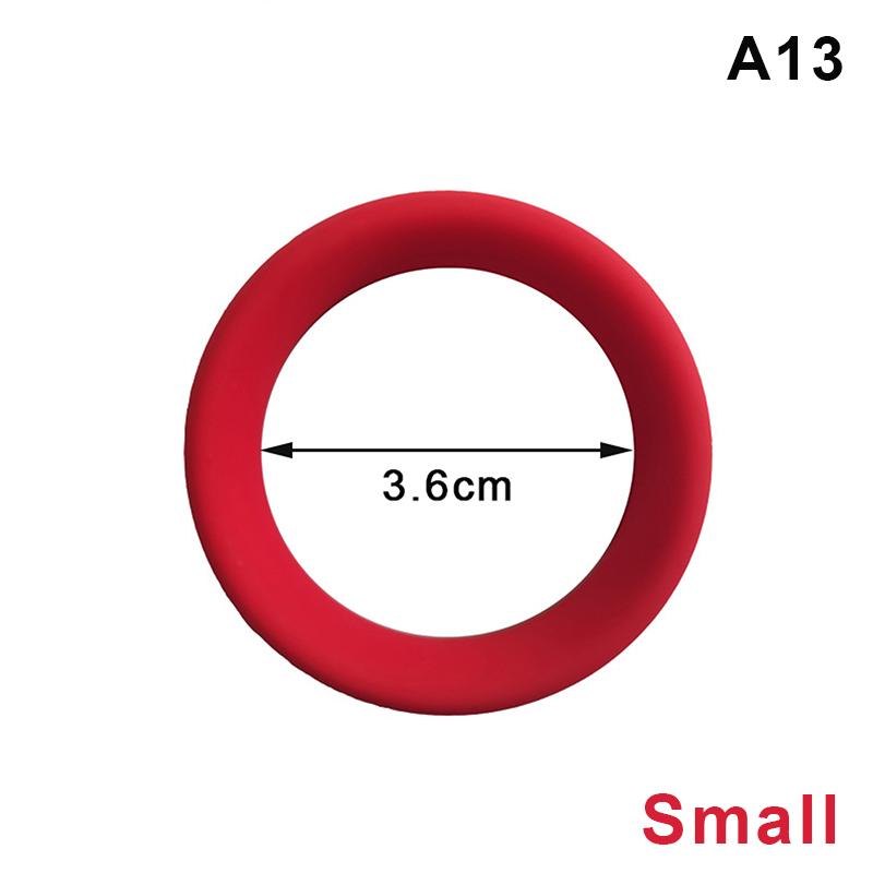 Silicone Cock Ring for Men Penis Ring Delay Ejaculation Stamina Enhancer Erection Prolonged Sex Aid
