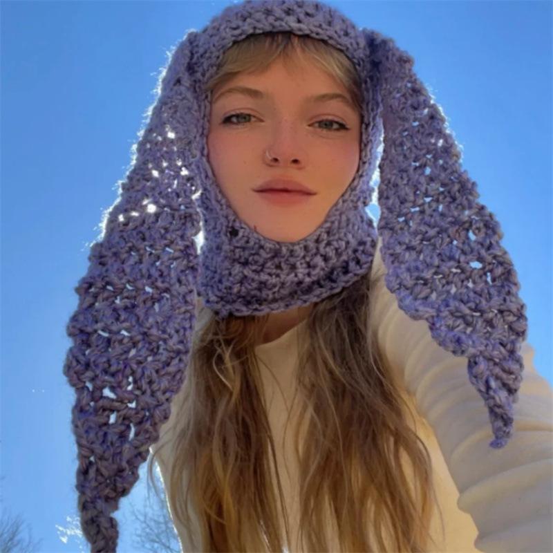 Новая вязаная крючком шапка-пуловер с бородой, модная и персонализированная уличная шляпа для взрослых