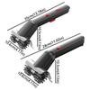 Stainless Steel Electric BBQ Cleaning Brush Double Wheel Roller Grill Brush  Household