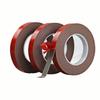 1.0mm Industrial Waterproof Heavy Duty No Reside Self Adhesive Red Film Double Sided Acrylic Foam Mounting Tape for Auto Car