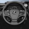 Car Steering Wheel Decorative Stickers Carbon Fiber Emblem For Lexus F SPORT ES RX NX LS UX LM LX GX LC RZ IS CT GS RC HS SC TX