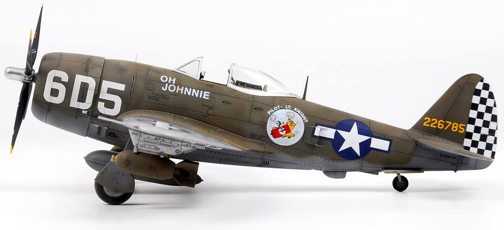 Wolfpack Designs Масштаб Армия ВВС Thunderbolt Средиземноморский театр Премиум-издание Пластиковый набор 1/48 США. P-47D (WOLWP14812)