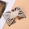 DIY Hair Comb Elastic Hair Claw Hairpin Fashion Newlywed Hairpin  For Head Decoration