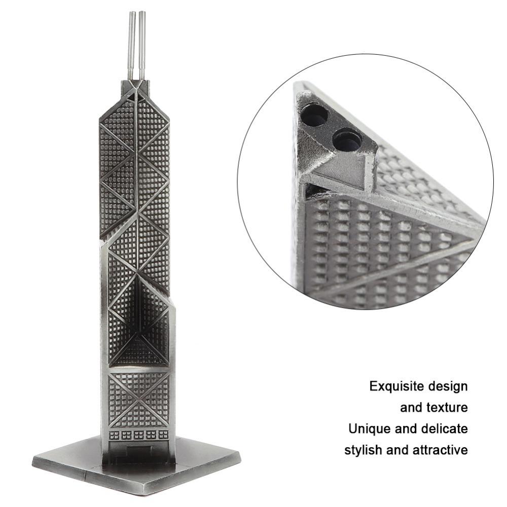 Alloy Landmark Figurine Vintage Desktop Ornament Home Decor Model Living Room Decor