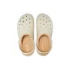 Crocs Классический закрытый сабо на платформе с подкладкой 'Костяной' Женский 207938-2Y2
