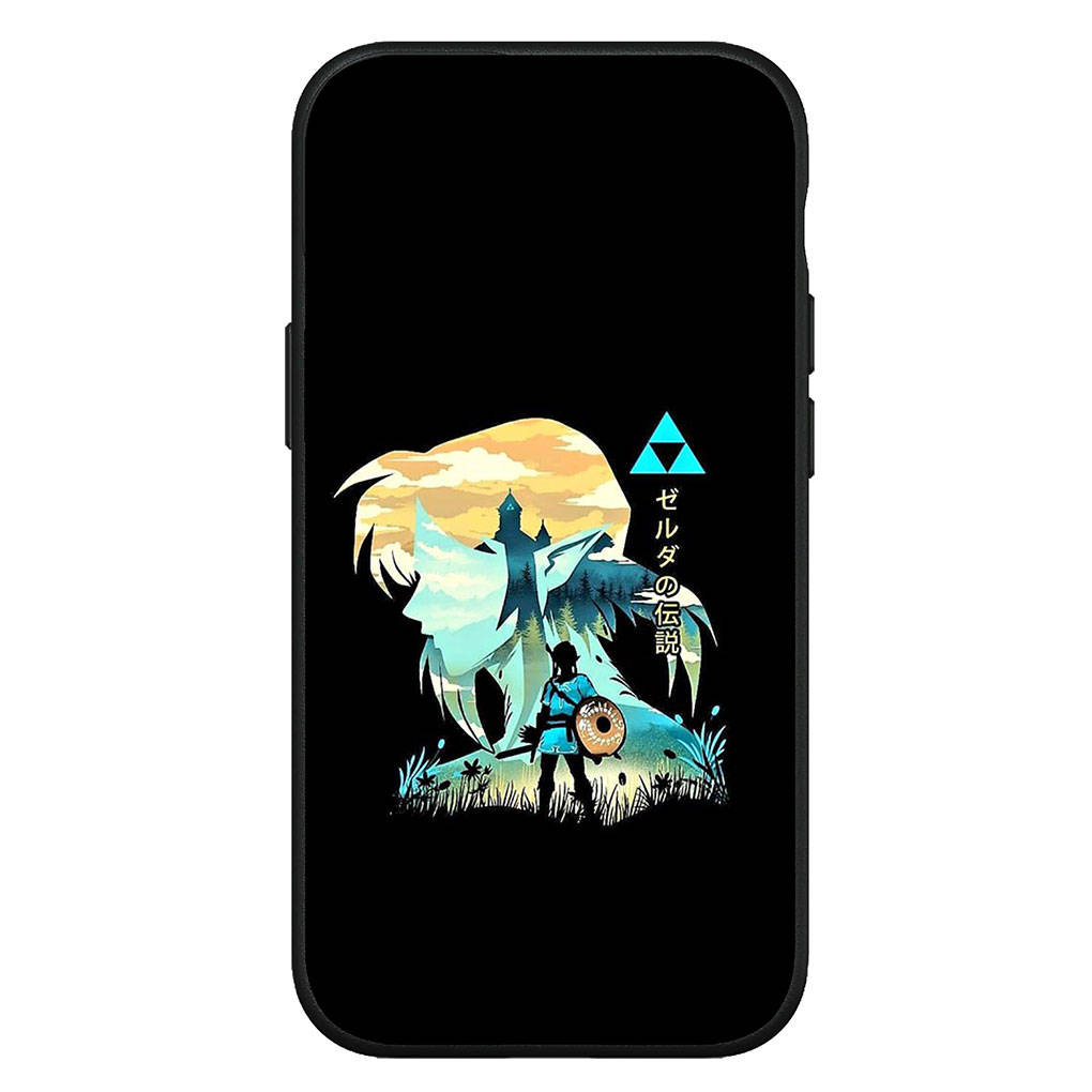 Чехол для iPhone 16 15 Xiaomi Redmi Note 14 13 12 11 Pro Max X 8 9 16e Samsung Galaxy S25 S24 S23 Moto G85 G75 OPPO Huawei Чехол для телефона Legend of Zeldas