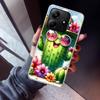 Cartoon Plant Cactus Phone Case For Xiaomi Redmi Note 15 14 14S 13 12S 12 Pro Plus 11S 11 10S 10 4G Cover 11E 11T 5G Print Funda