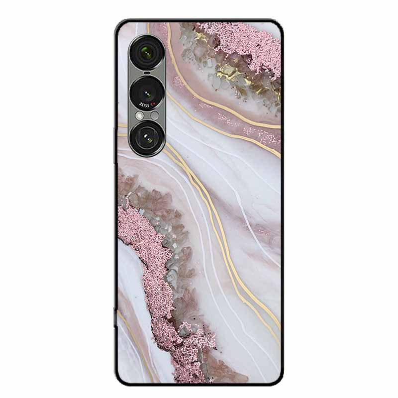 Для Sony Xperia 1 VII / 1 VI / 1 V Чехлы Модный Защитный Силиконовый Задний Чехол Для Xperia 1 VII Задняя Крышка Телефона Capa Xperia 1V Funda
