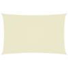VidaXL Sun Sail Oxford Fabric Rectangular 2x5 M Cream 135204
