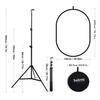 Selens Soft Diffuser Lighting Studio Kit 150 X 200cm Light Stand 260cm Screw Reflector Clip Lighting Reflector Foldable Photo Studio Shooting Carrying