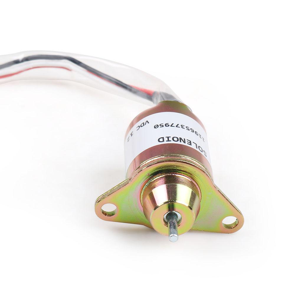 Fuel Shut Off Shutdown Solenoid 119653-77950 For Yanmar 3TNE84 3TNE88 4TNE84 Shut Off Fuel Shut Down Off Solenoid Valve