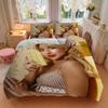 3Pcs Sweet Chocolate Delight Bedding Sets For All Sizes New 3D Printed Bed Cover Comforter Duvet Cover Pillowcase Bedroom Decoration