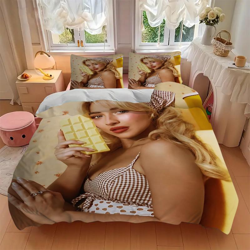 3Pcs Sweet Chocolate Delight Bedding Sets For All Sizes New 3D Printed Bed Cover Comforter Duvet Cover Pillowcase Bedroom Decoration