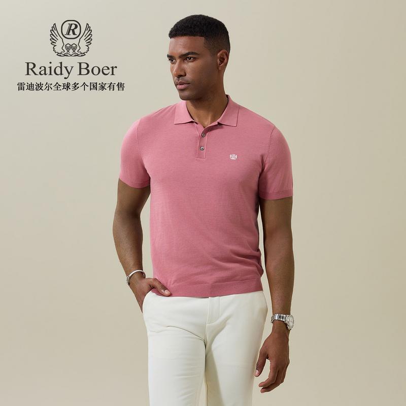 2026 Summer Old Money Wind Short-sleeved T-shirt POLO Men's 7595