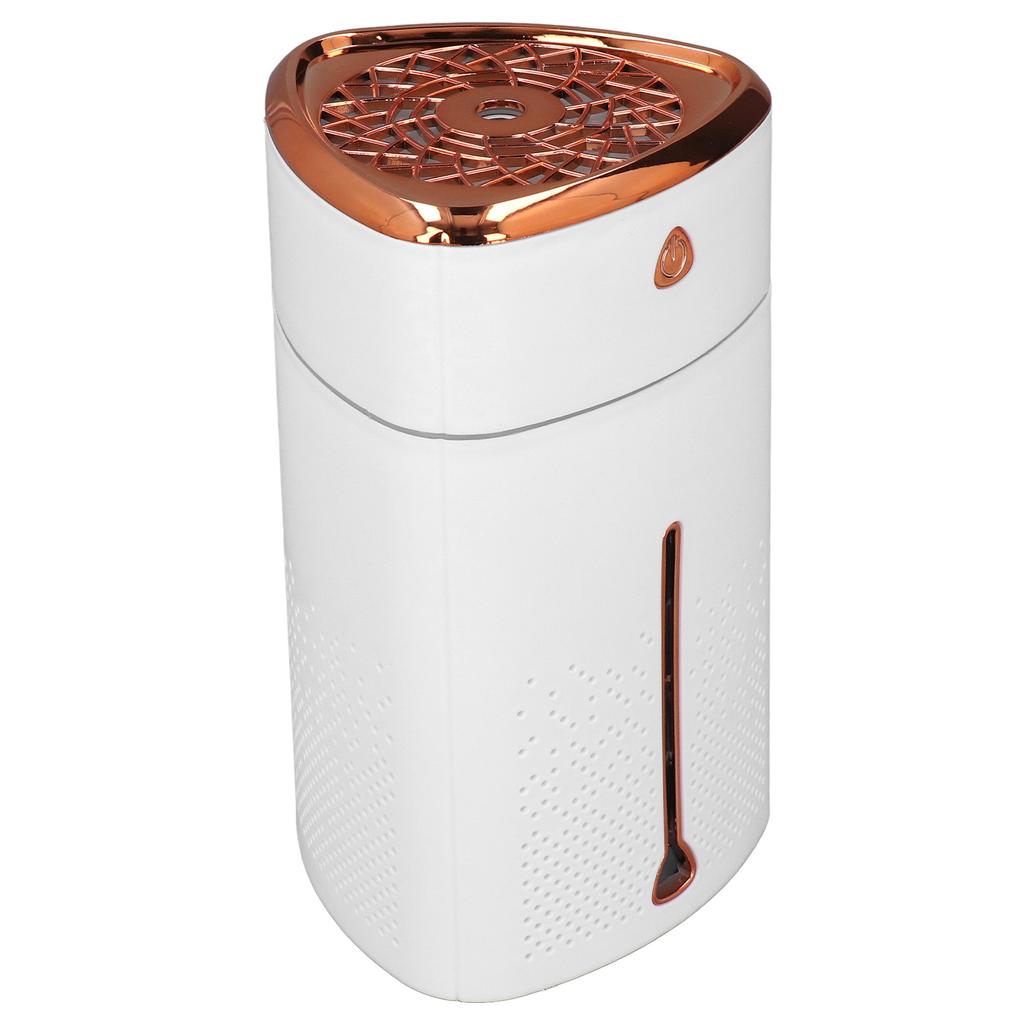 Настольный увлажнитель воздуха, белый, 1000 мл, USB-интерфейс, цветной светодиодный светильник, сенсорное управление, небольшой увлажнитель для дома