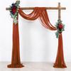 Wedding Arch Draping Fabric Veil Chiffon Beauty Gauze Wrinkle Resistant Outdoor Lawn Ceremony Backdrop Decoration Marriage