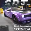 1/24 Симуляция Hellcat Ограниченная серия Профессиональный Автомобиль на Радиоуправлении 4WD Высокоскоростной Дрифт Гонки Специальная Зарядка Радиоуправляемая Машинка