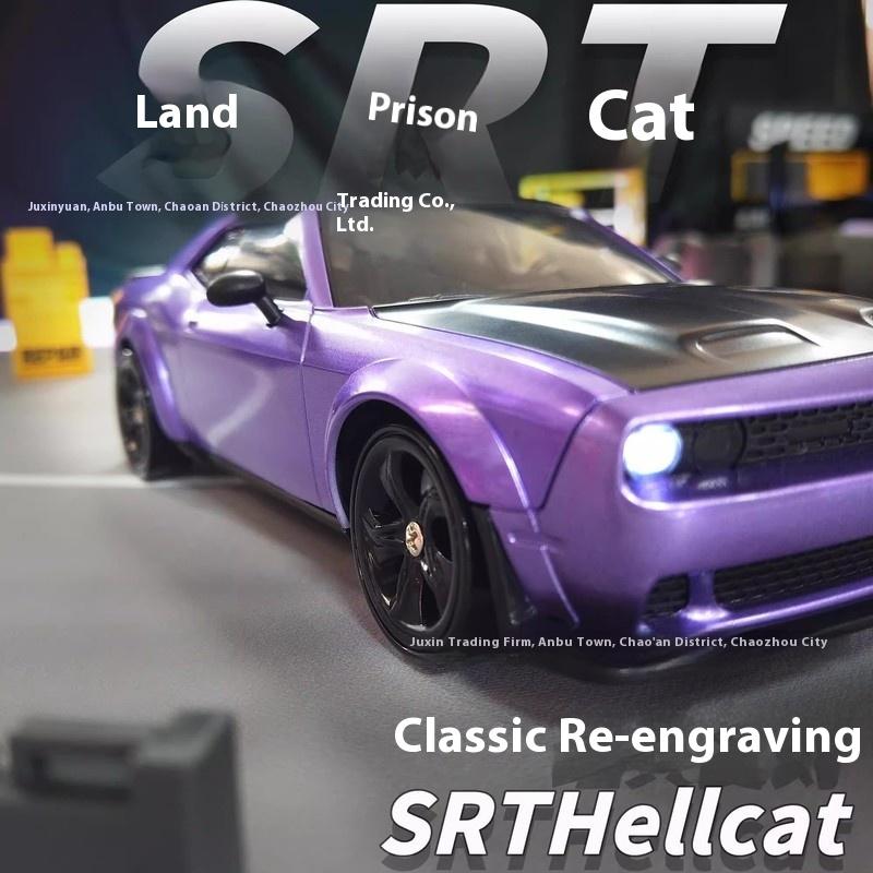 1/24 Симуляция Hellcat Ограниченная серия Профессиональный Автомобиль на Радиоуправлении 4WD Высокоскоростной Дрифт Гонки Специальная Зарядка Радиоуправляемая Машинка