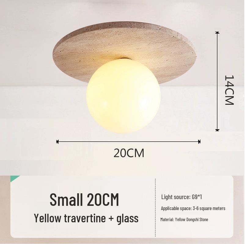 Настенный светильник Ваби-Саби в стиле середины века кремового цвета для спальни или гостиной