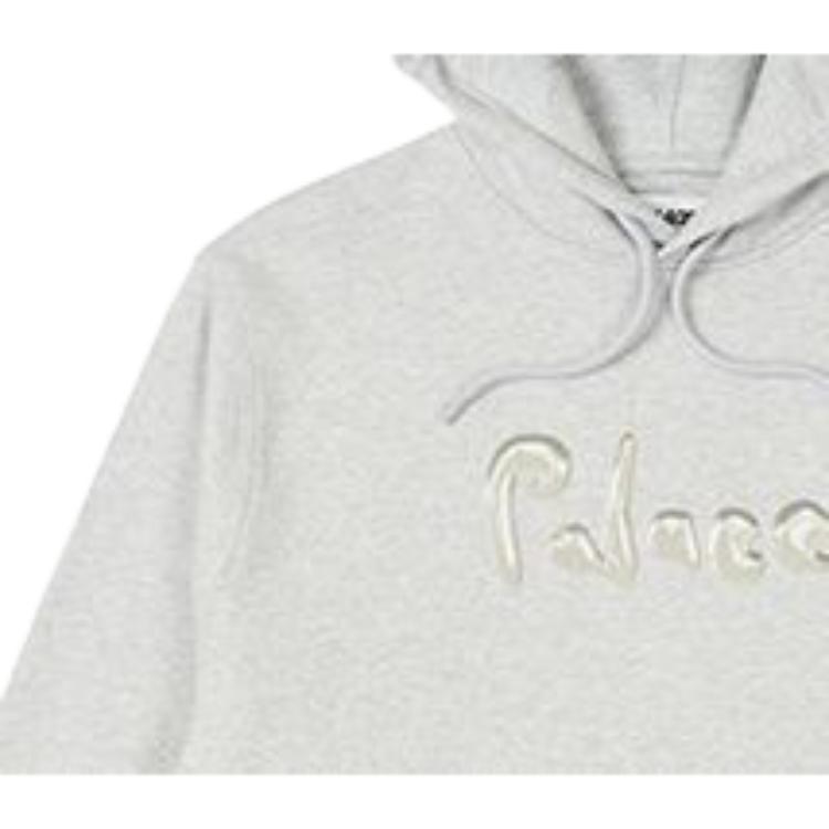 Palace Liquid Palace Hood Серый меланжевый унисекс-топ P25CS018