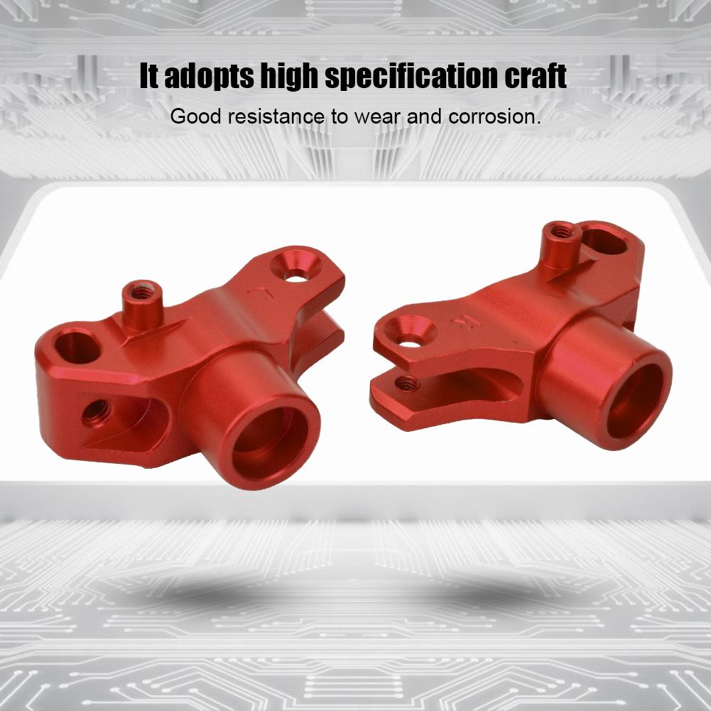 Aluminum Alloy Rear Hub Carrier (L R) (Al.) for KYOSHO 4WD Optima Maxima RC Car PartsRed