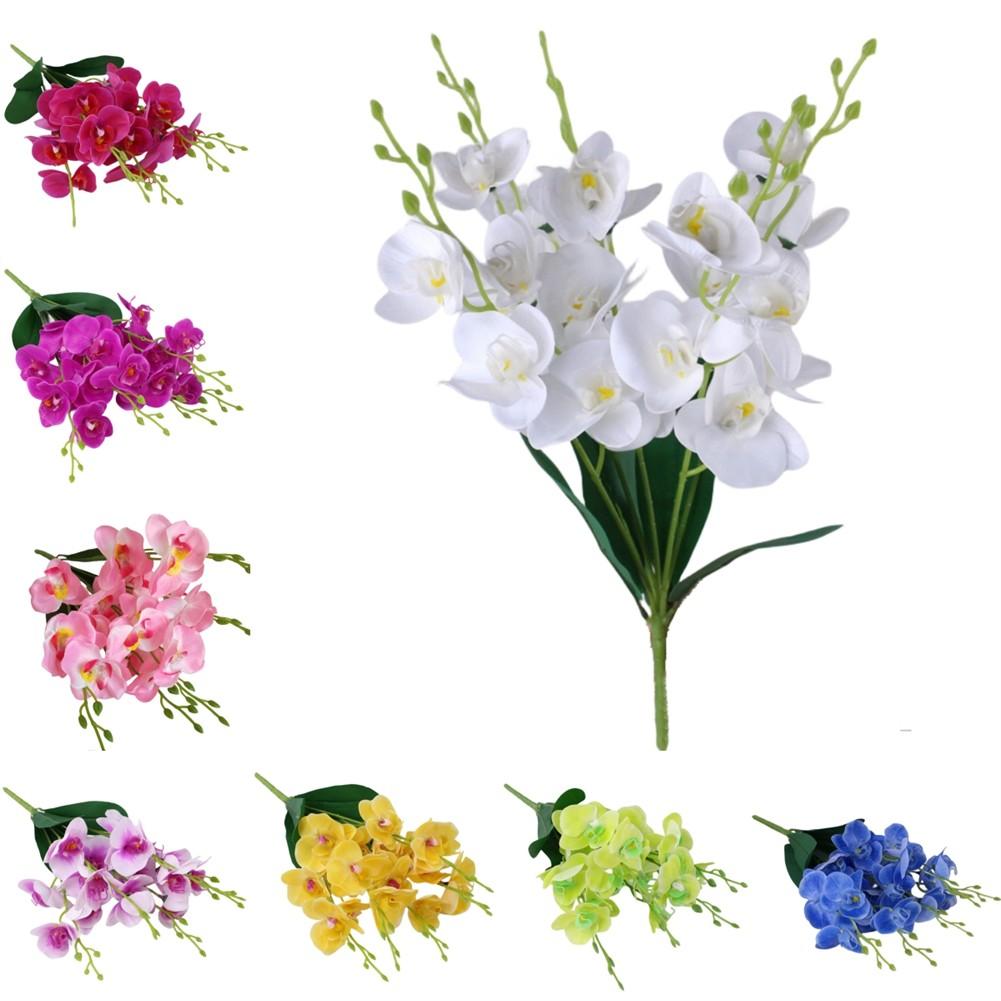 Artificial Flowers Artificial Butterfly Orchids Home Decor