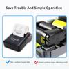 BISOFICE  Portable Mini 58mm Thermal Printer 2 Inch Wireless BT+USB Receipt Bill Ticket Printer