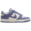 Nike Dunk Low Mini Swoosh - World Indigo Женские кроссовки Фиолетовый Парус Металлик-серебристый IB4417-103