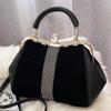 Lady Bags New Set Versatile Fashion All-purpose Imitation Horsehair Atmosphere One Shoulder Clip with the Bag In the Bag