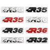 Автомобильный металлический значок R32 R35 R36 с логотипом, эмблемой, наклейкой для Golf 2 3 4 5 SR32 SR35 SR36 MK4 MK5 MK6
