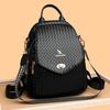 Плетеный рюкзак для женщин большой вместимости, удобный, с простым темпераментом и модный рюкзак для женщин