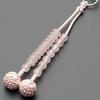 Buddhist altar shop Takita Shoten Prayer beads Jodo sect authentic rosary beads Red crystal Jodo pure silk Hanabon tenbo Kyoto main daily rosary by