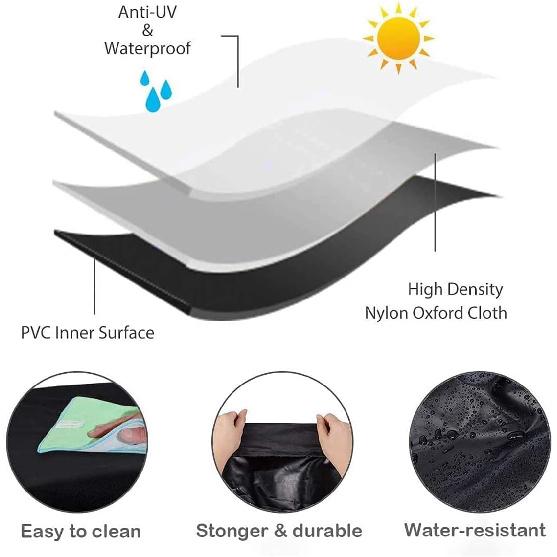 WB WEIRDBEAST Чехол для настольного футбола Чехол для футбольного стола Водонепроницаемый Всесторонняя защита Для улицы/помещения Устойчивый к УФ-лучам