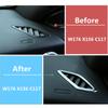 Stainless Steel Dashboard Air Conditioning Outlet Frame Decoration Cover Trim For Mercedes Benz W205 GLC X253 W176 X156 C117