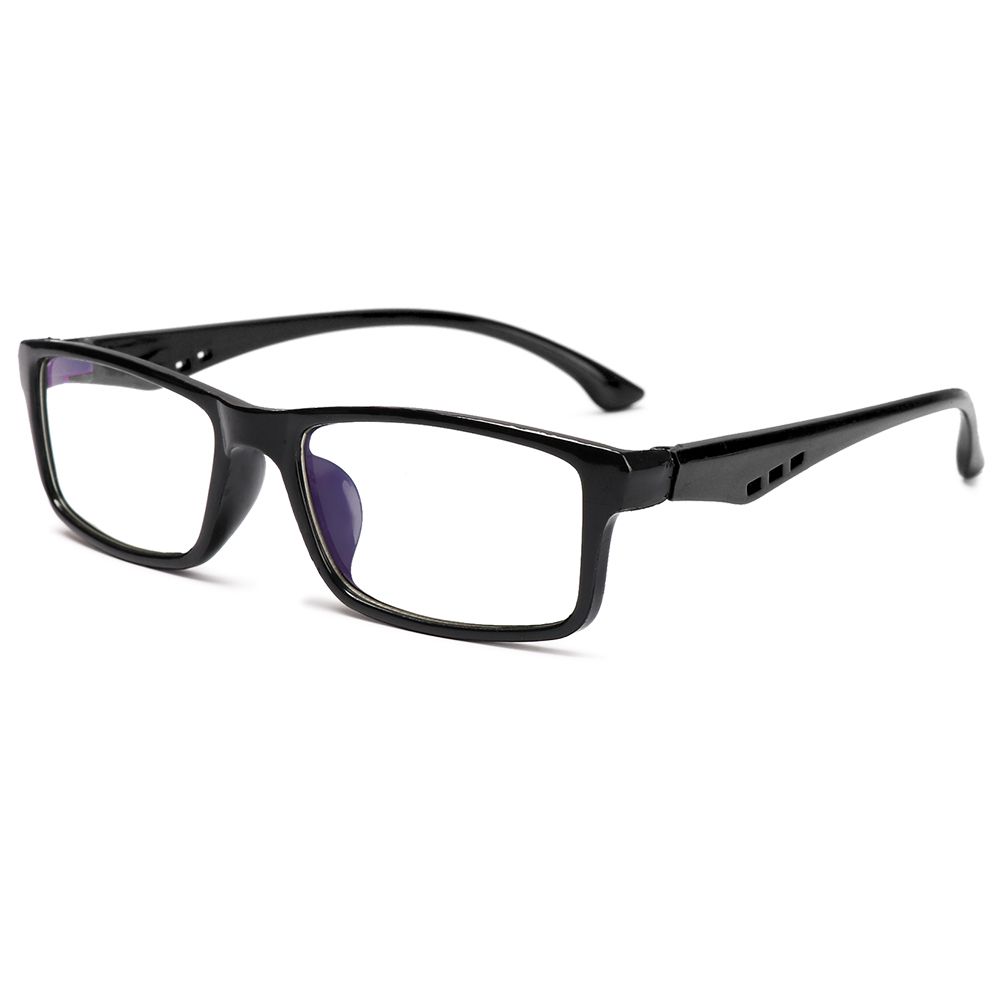 Computer Vintage Square Ultra Light Frame Eye Protection Eyeglasses Anti-Blue Light Glasses