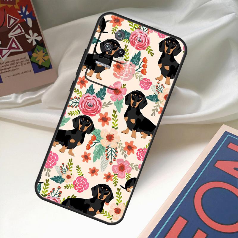 Sausage Dog Dachshund Quotes Case For Xiaomi 13 14 Ultra 11T 12T 13T Pro 12 Lite POCO X6 M6 Pro X3 X4 X5 M5s F3 F5 Cover