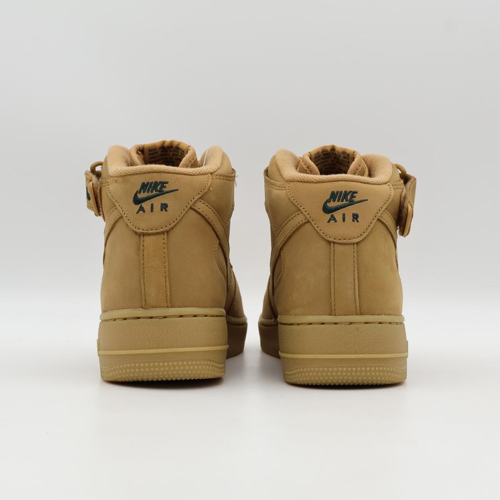 715889-200 Nike Air Force 1 '07 Mid Flax Outdoor Green 2025 (Мужской)